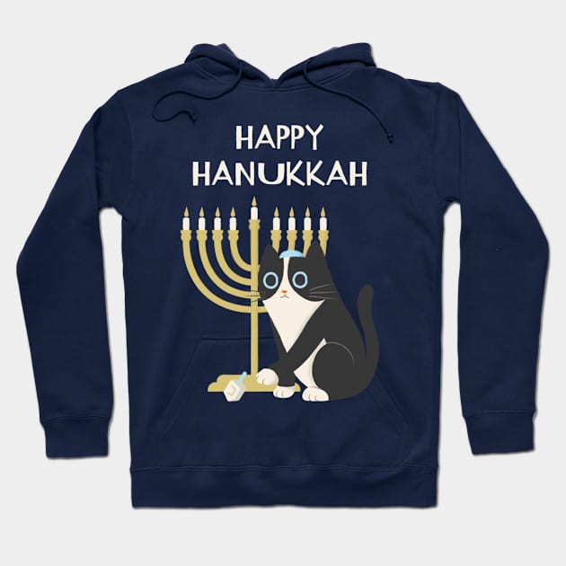 Happy Hanukkah Hoodie by Distefano